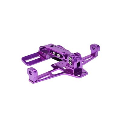 Motorsykkel modifikasjonsbrakett Justerbar nummerskiltbrakett MSX nummerskiltbrakett CNC aluminiumslegering Bilskiltstøttebrakett